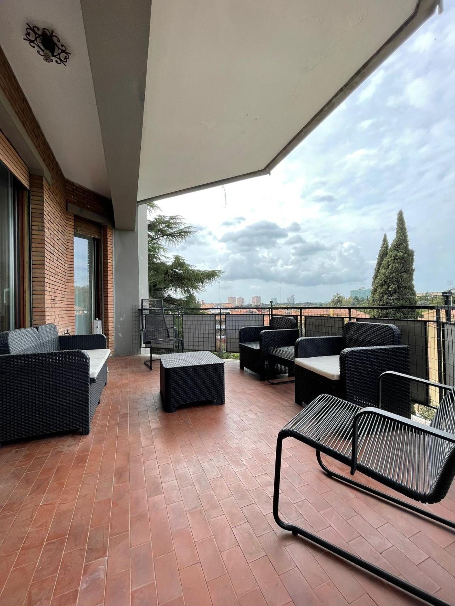 Eur Centro Lux Apartment Con Camino Rome Exterior photo